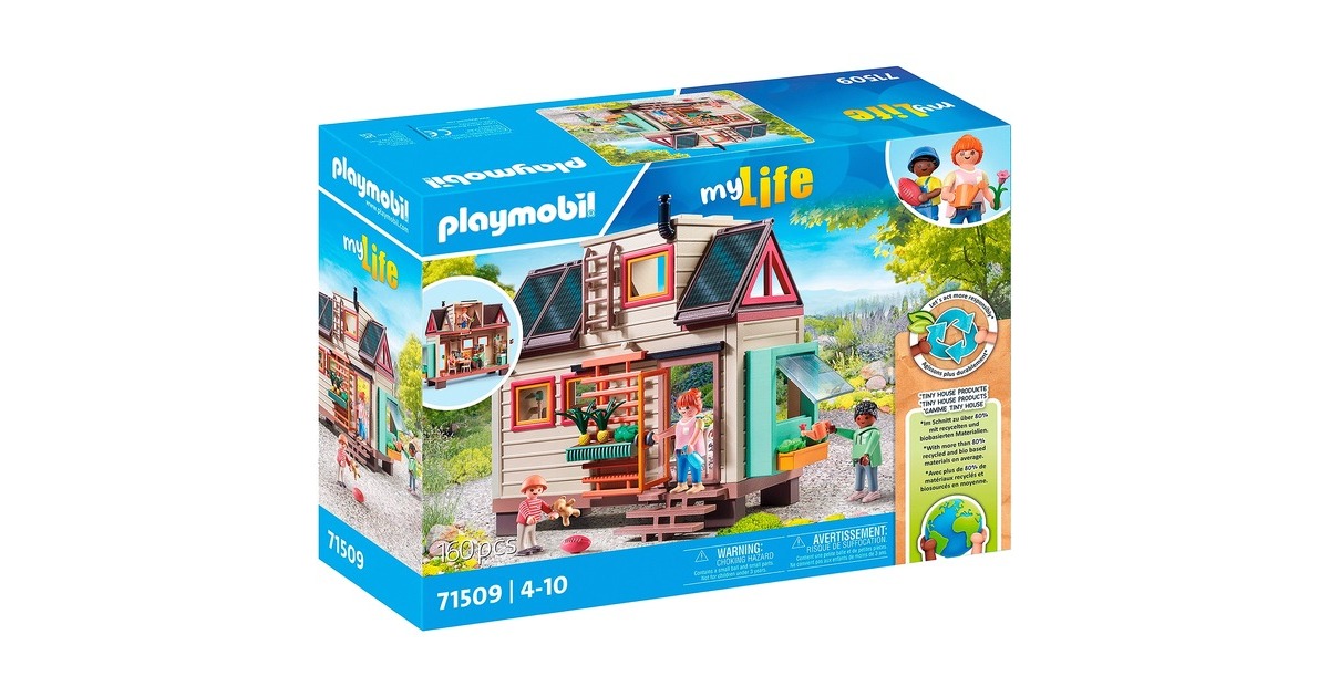 PLAYMOBILmyLife - Tiny House Constructiespeelgoed  (71509)