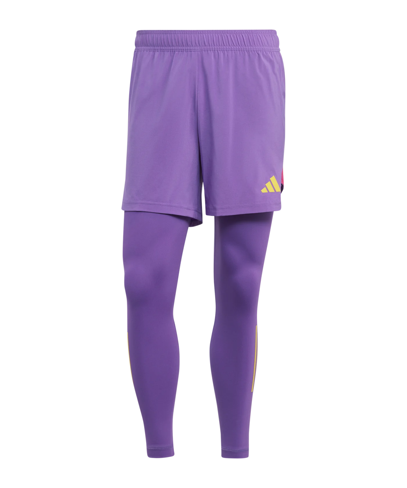adidas Tiro 23 Pro Tight Torwarthose Lila Pink