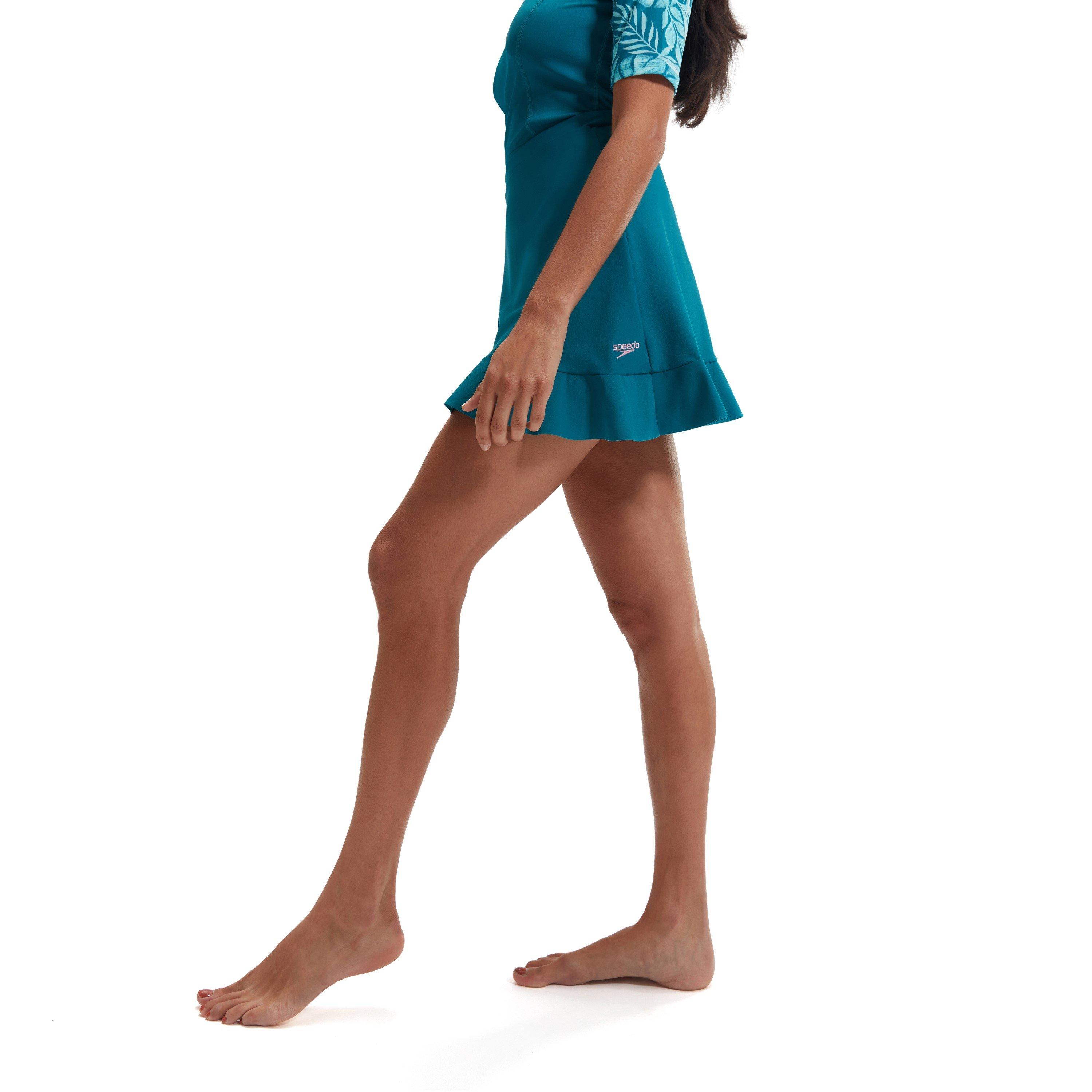 Speedo Wrap Skirt 1 Piece Womens