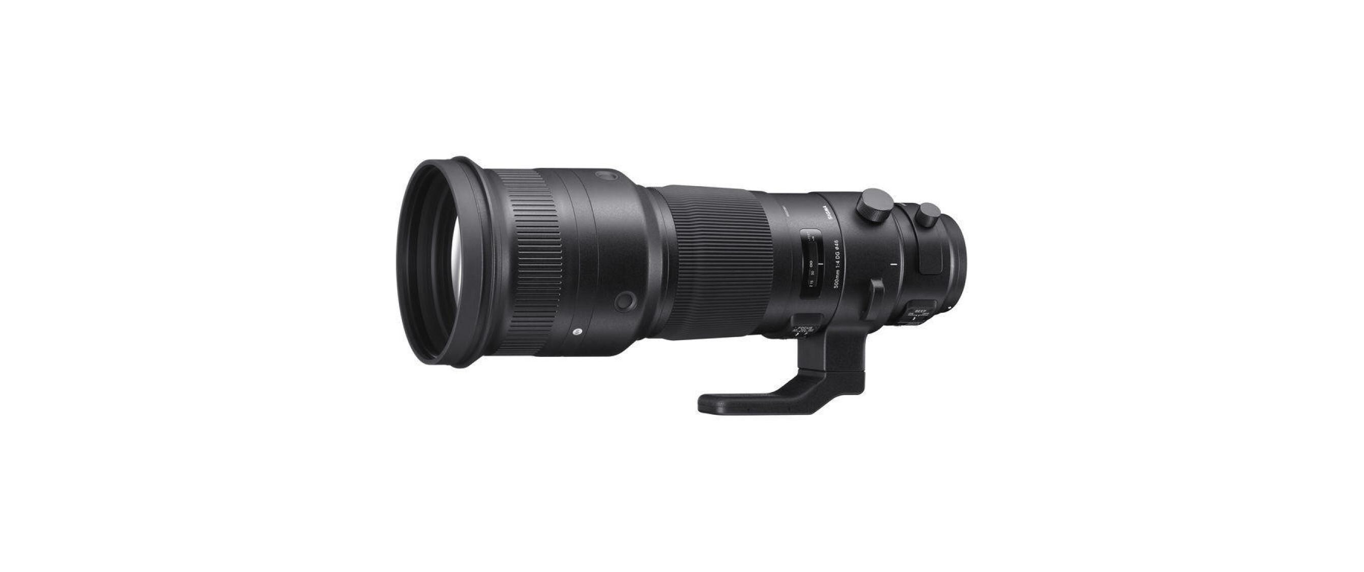 Festbrennweite 500mm F/4 DG HSM Sports – Nikon F<br>Super-Tele-Objektiv zu Canon