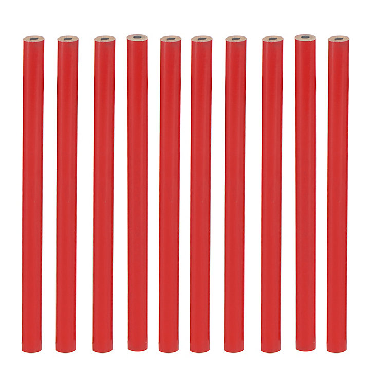 Crayon de menuisier - 10 pièces