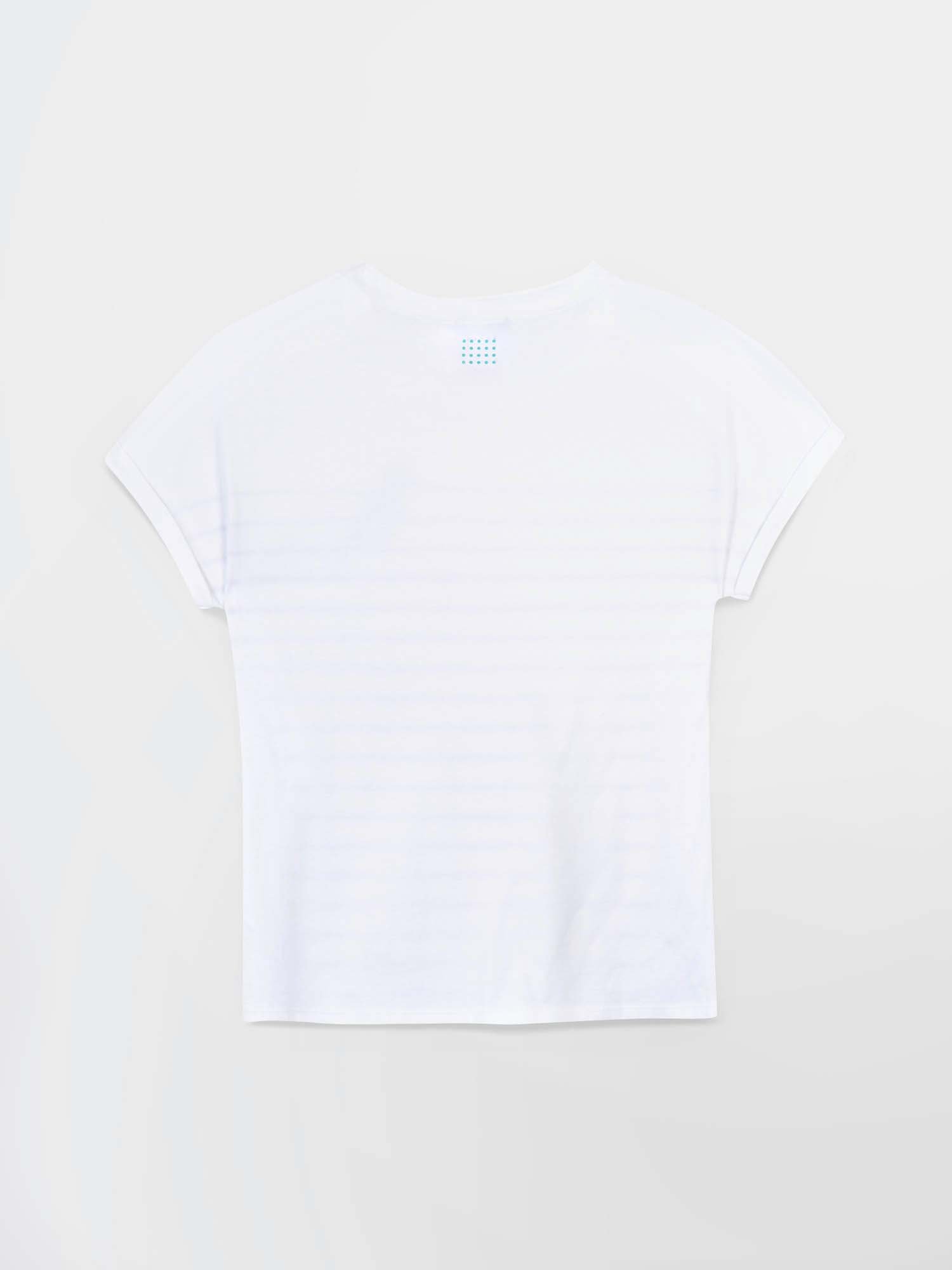 Tee Shirt Femme Marinière Coton Biologique Vert