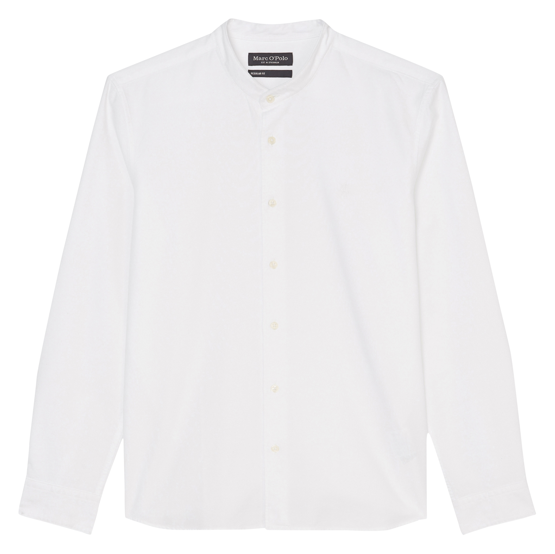 CHemise droite en coton | Blanc