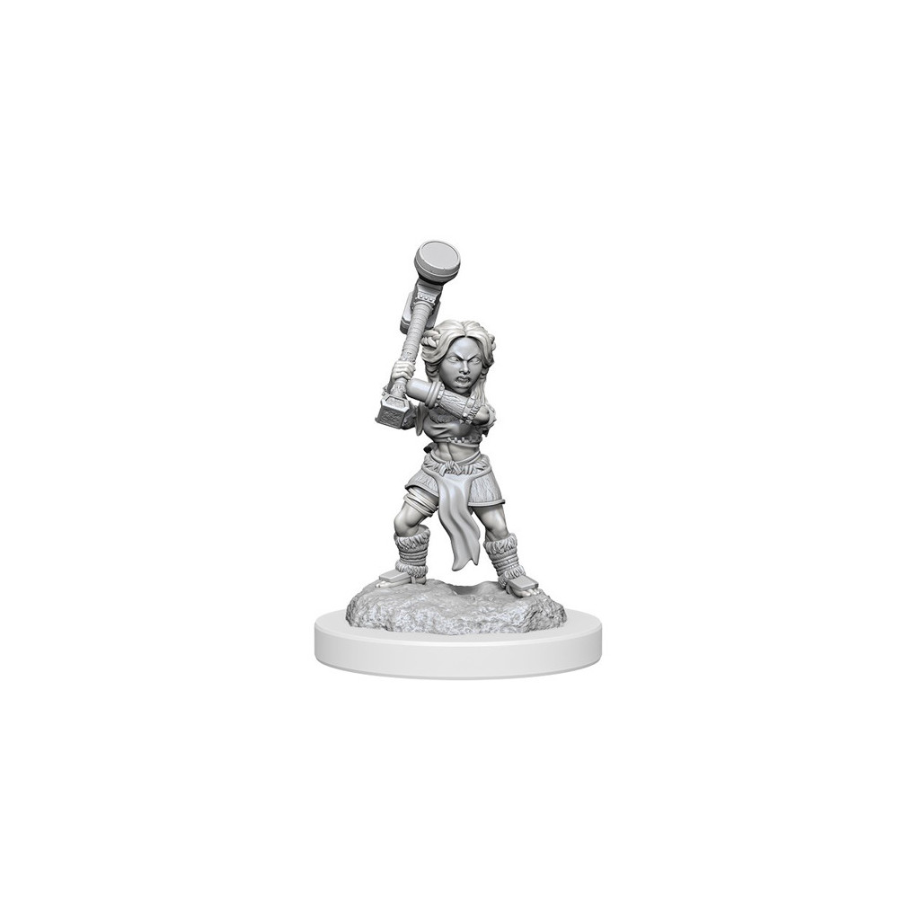 D&D Nolzur's Marvelous Unpainted Miniatures: Halfling Barbarians