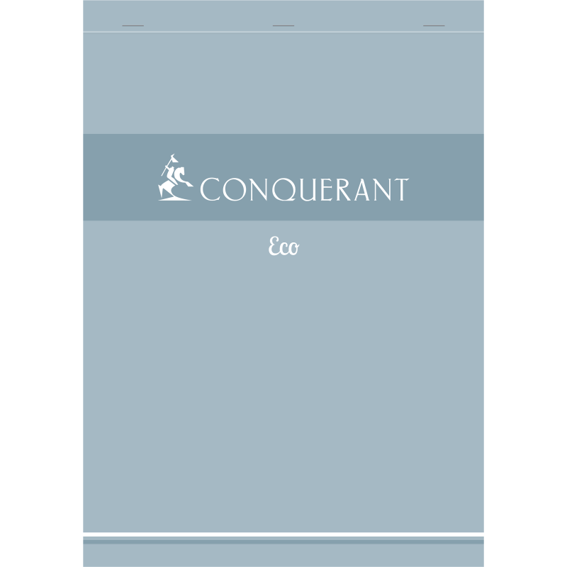 Bloc Conquerant 7 Direction Eco Agrafe 210X297 100P 60G Q5/5 Gris