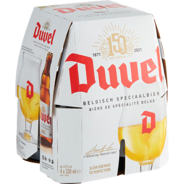 Duvel - Blond - Fles - 4 x 330ML
