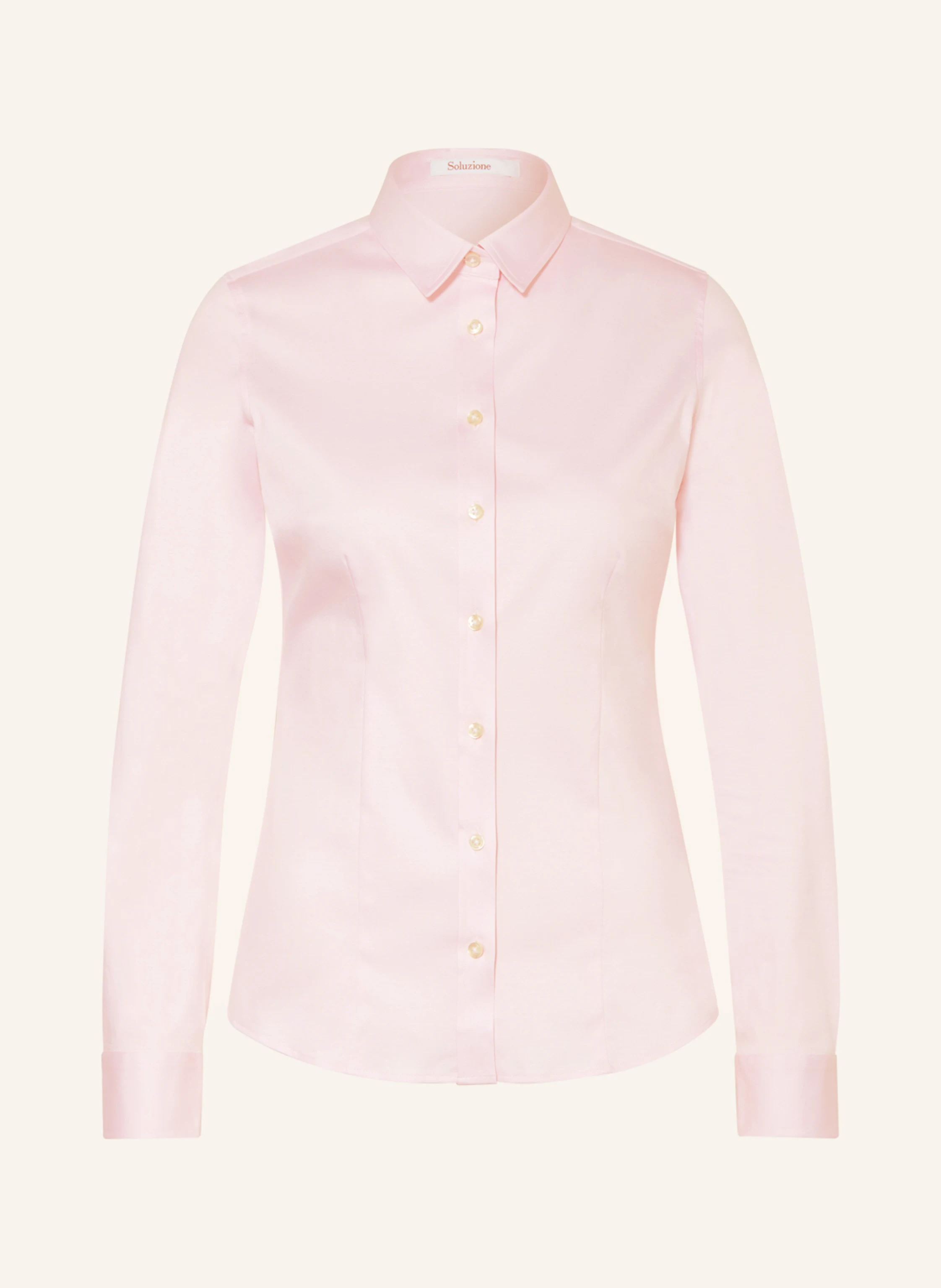 Soluzione Hemdbluse aus Jersey