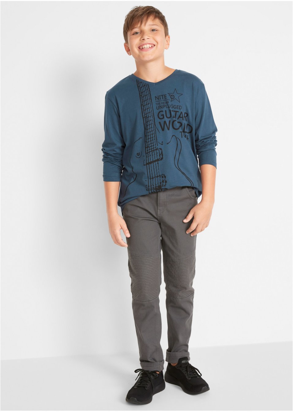 T-shirt manches longues garçon