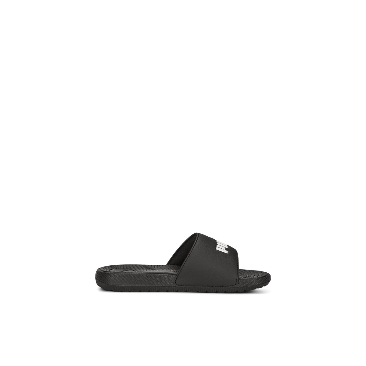 PUMA-Coolcatps-jb-Sandales athlétiques à glissière - Talon plat - Noir/Blanc