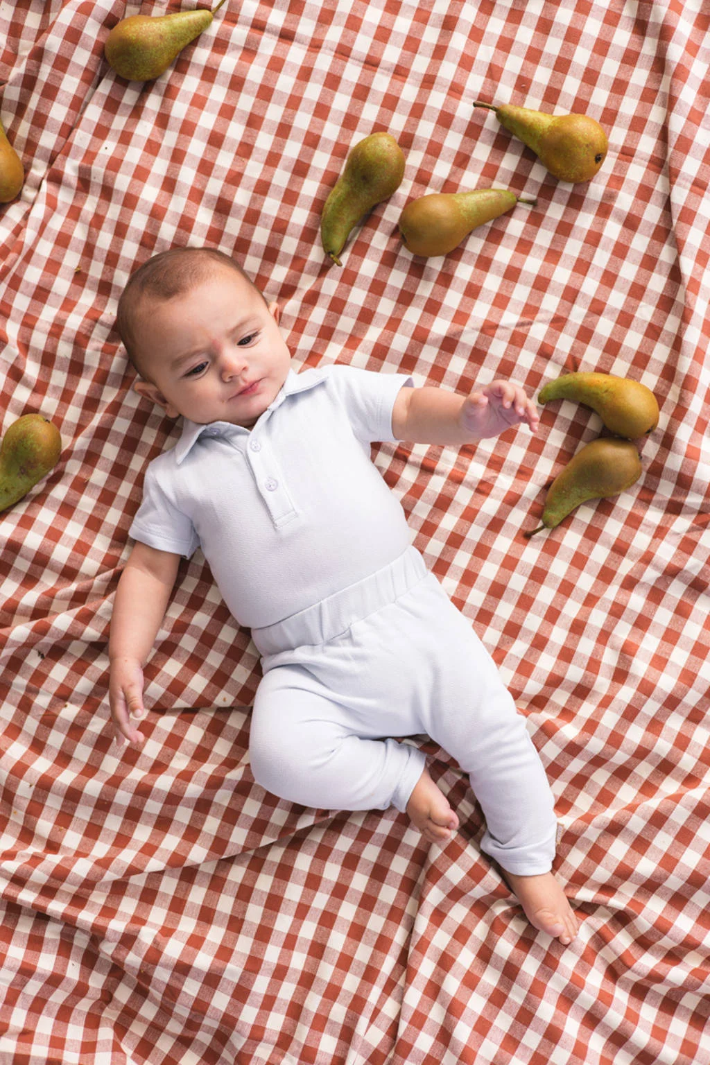 Quapi regular babybroek lichtblauw