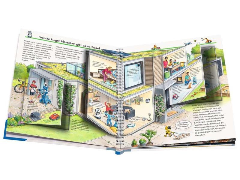 Ravensburger Kinder-Sachbuch WWW Alles über Roboter Klappbuch