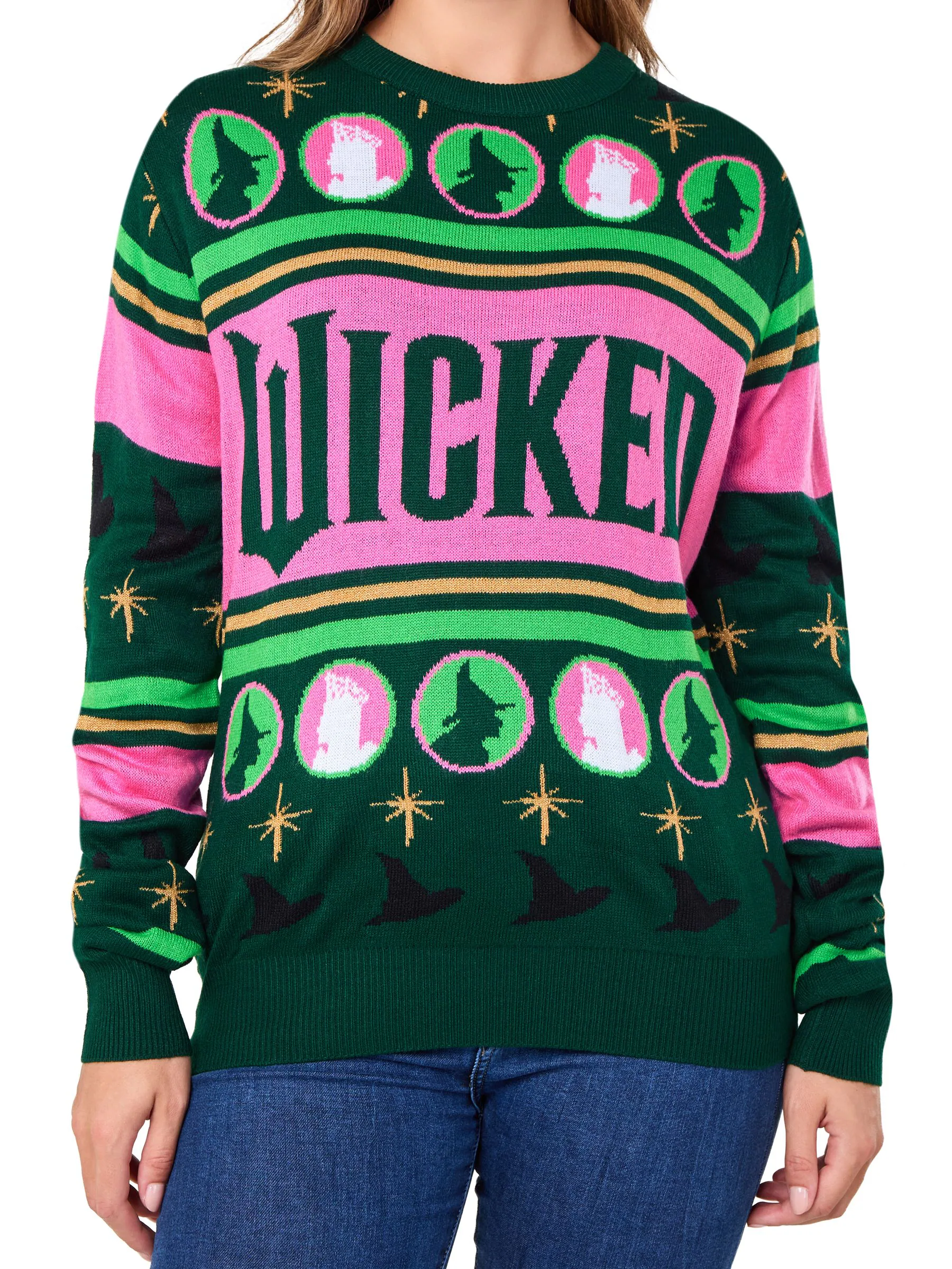 Character Wicked Knitted Christmas Jumper