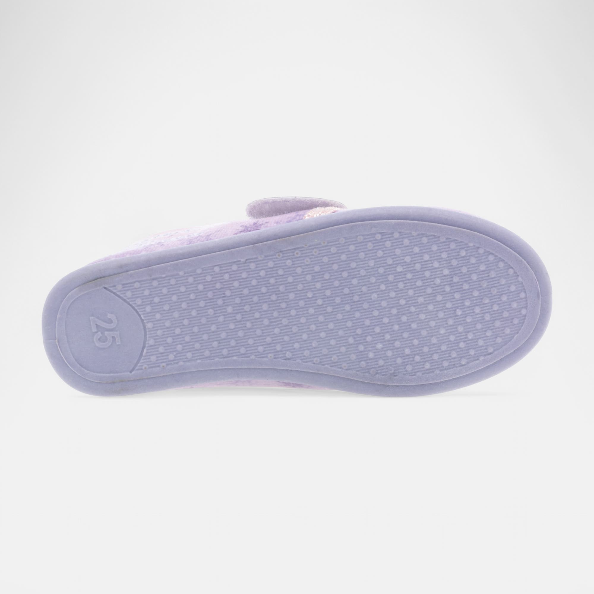 Pantoufles attaches velcros Fille violet