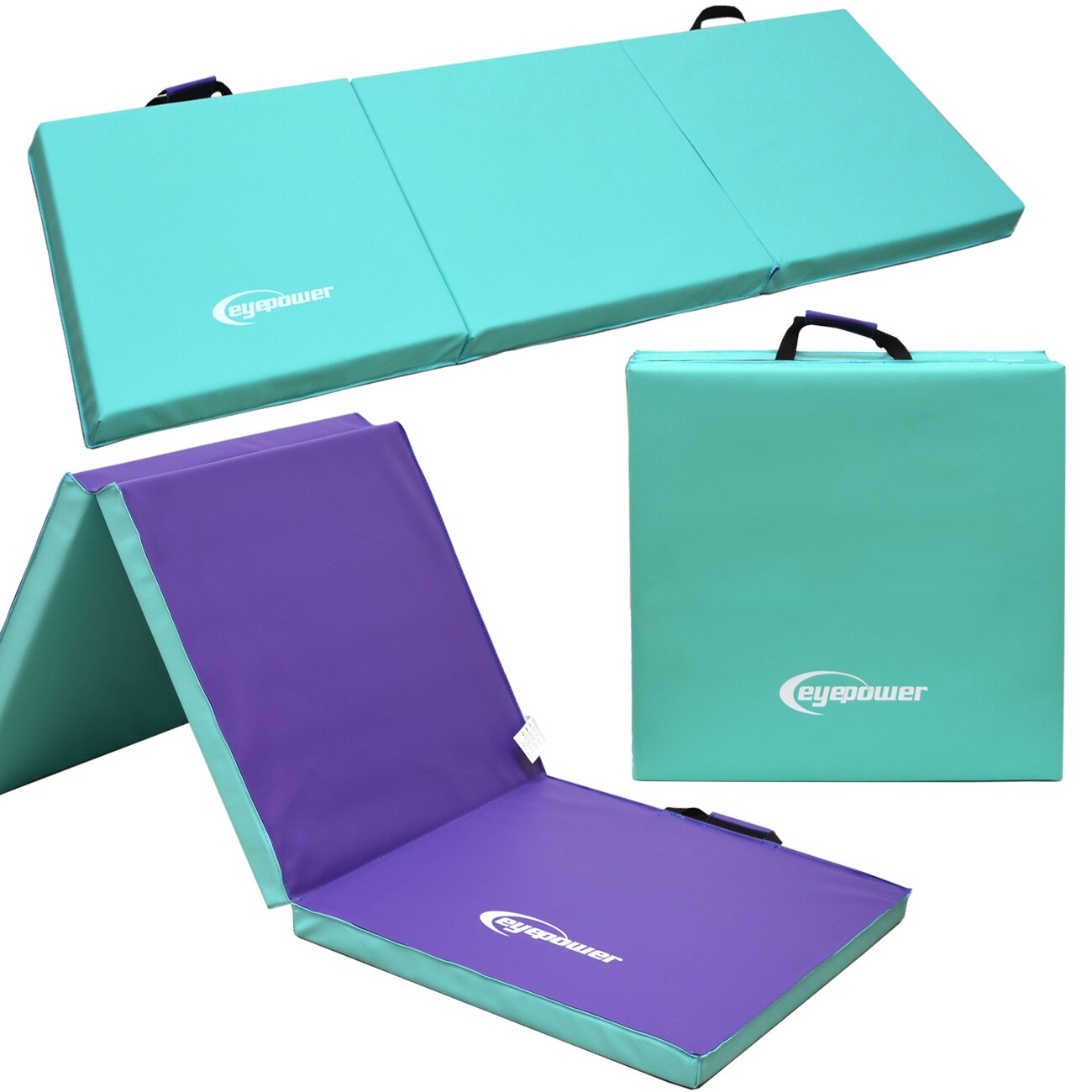 180x60 Klappbare Gymnastikmatte - 5cm dicke Turnmatte Kinder - Weichbodenmatte