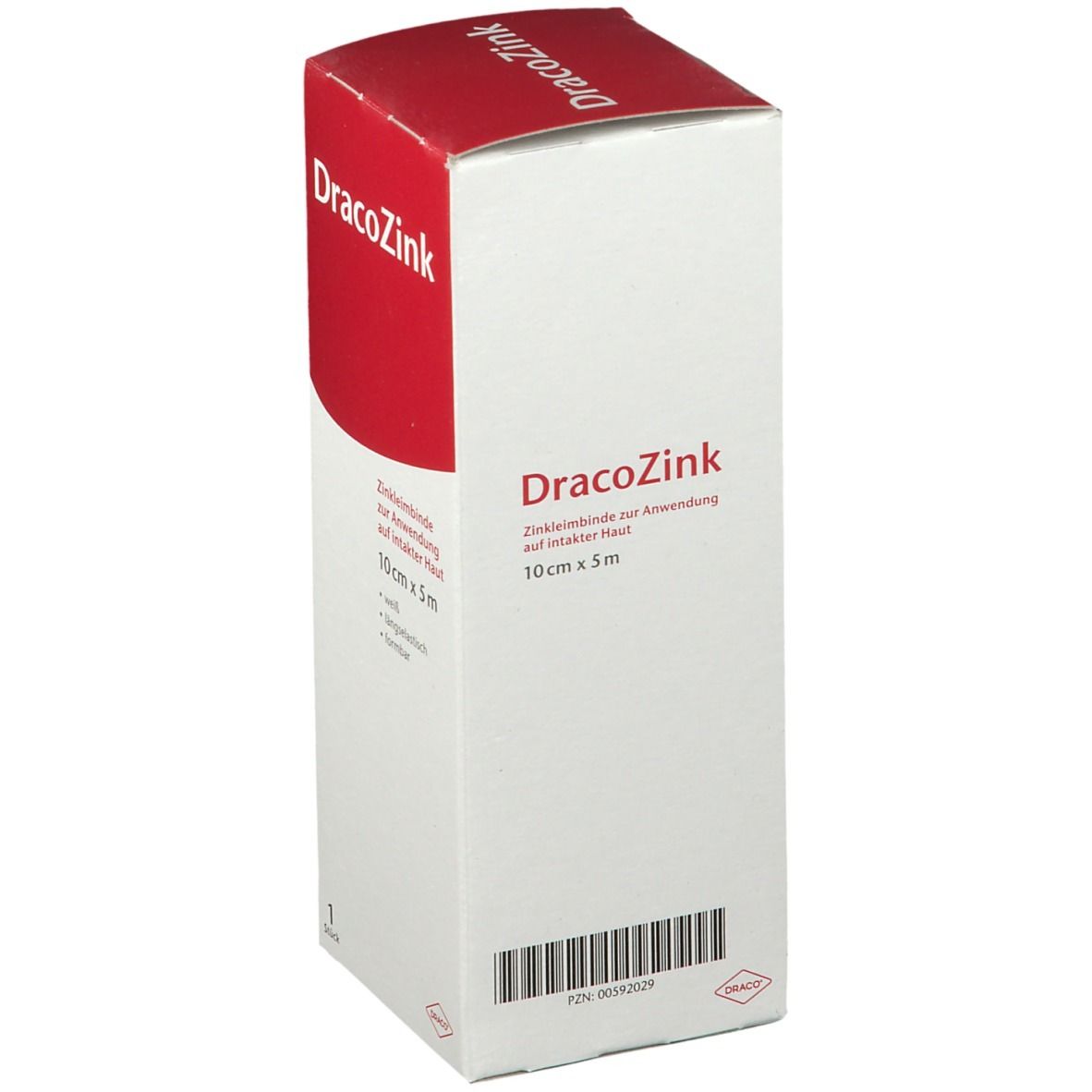 DracoZink Zinkleimbinde 10 cm x 5 m