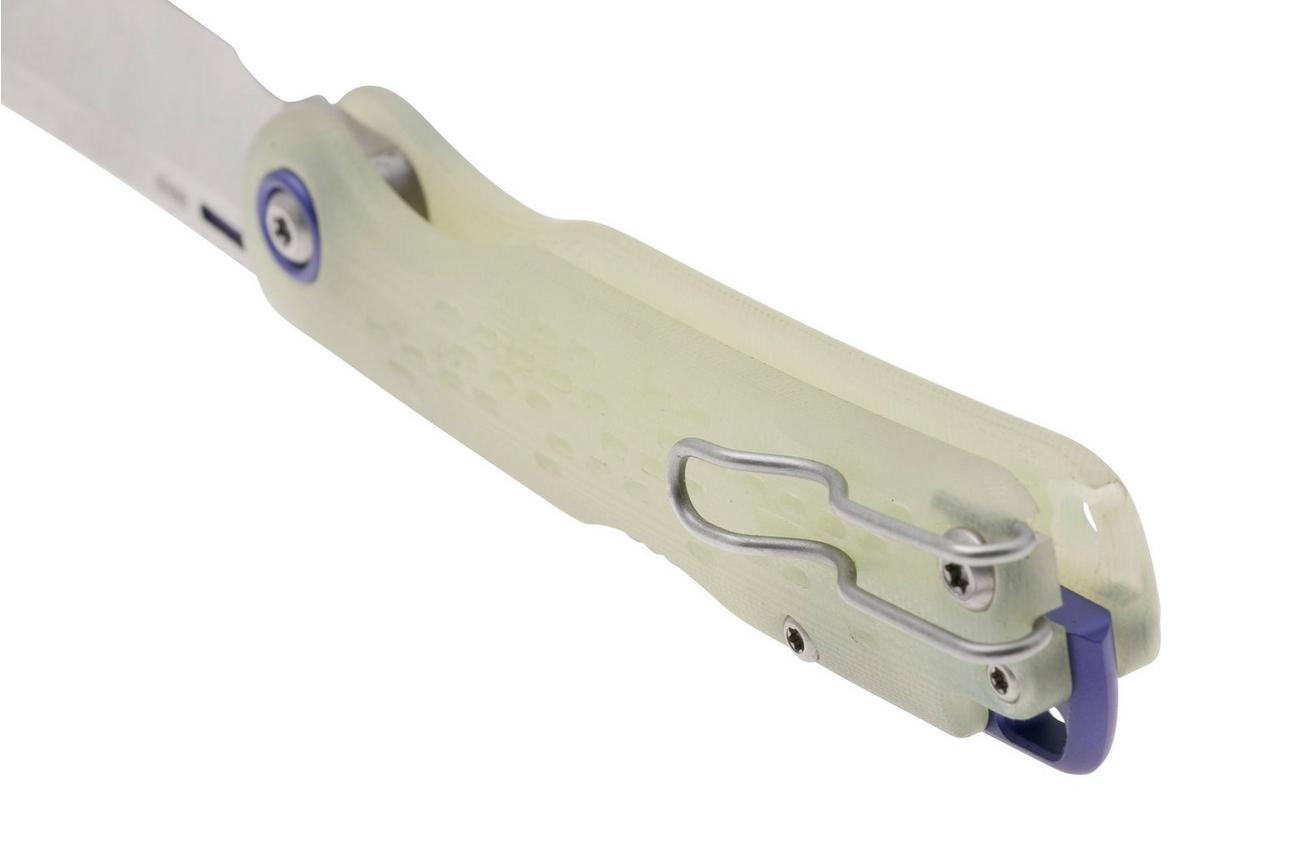 KA-BAR State & Union F01 SUF01JG, Satin S35VN, Jade G10, Purple Aluminum Hardware zakmes