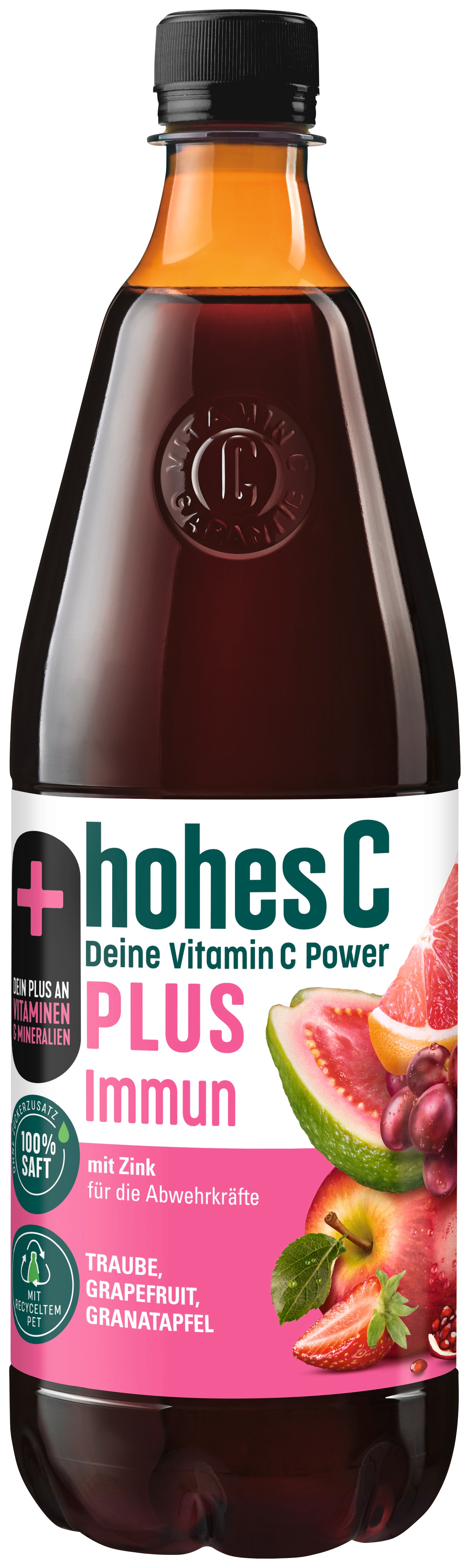 Hohes C Plus Zink Traube-Guave-Cranberry
