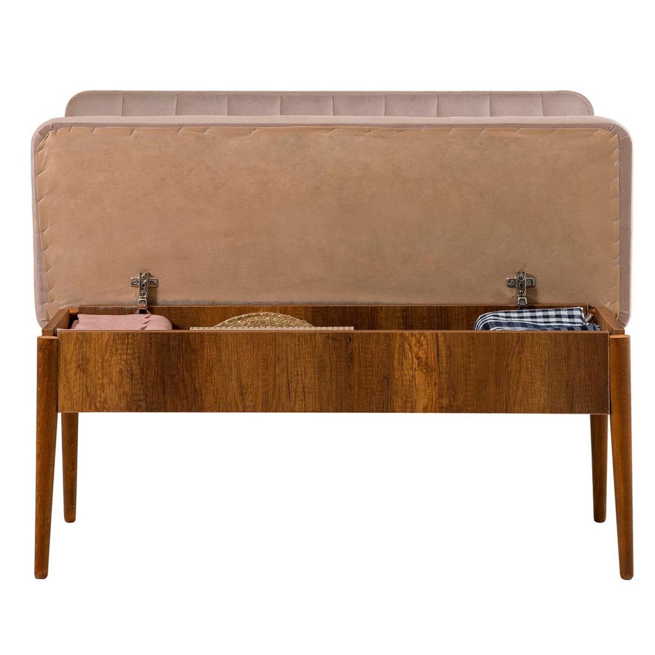 Homitis Ensemble Table + 2 Chaises + 2 Bancs Vina beige/gris