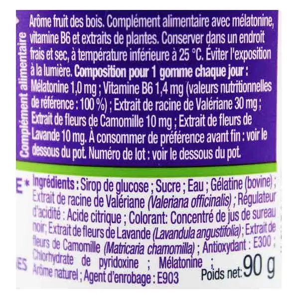 ZZZQUIL Sleep Frutas Silvestres 30 gomas