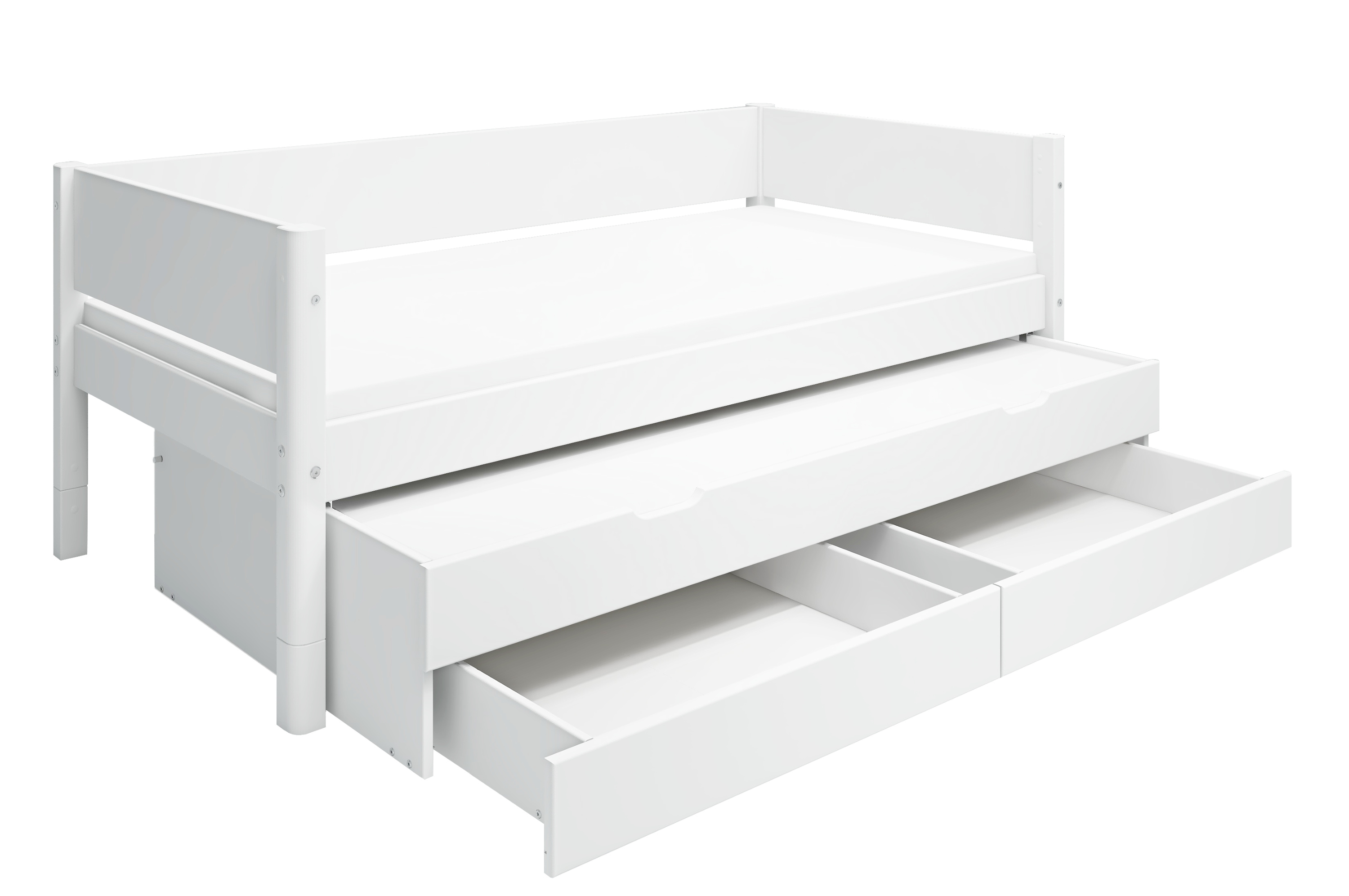 Einzelbett FLEXA WHITE