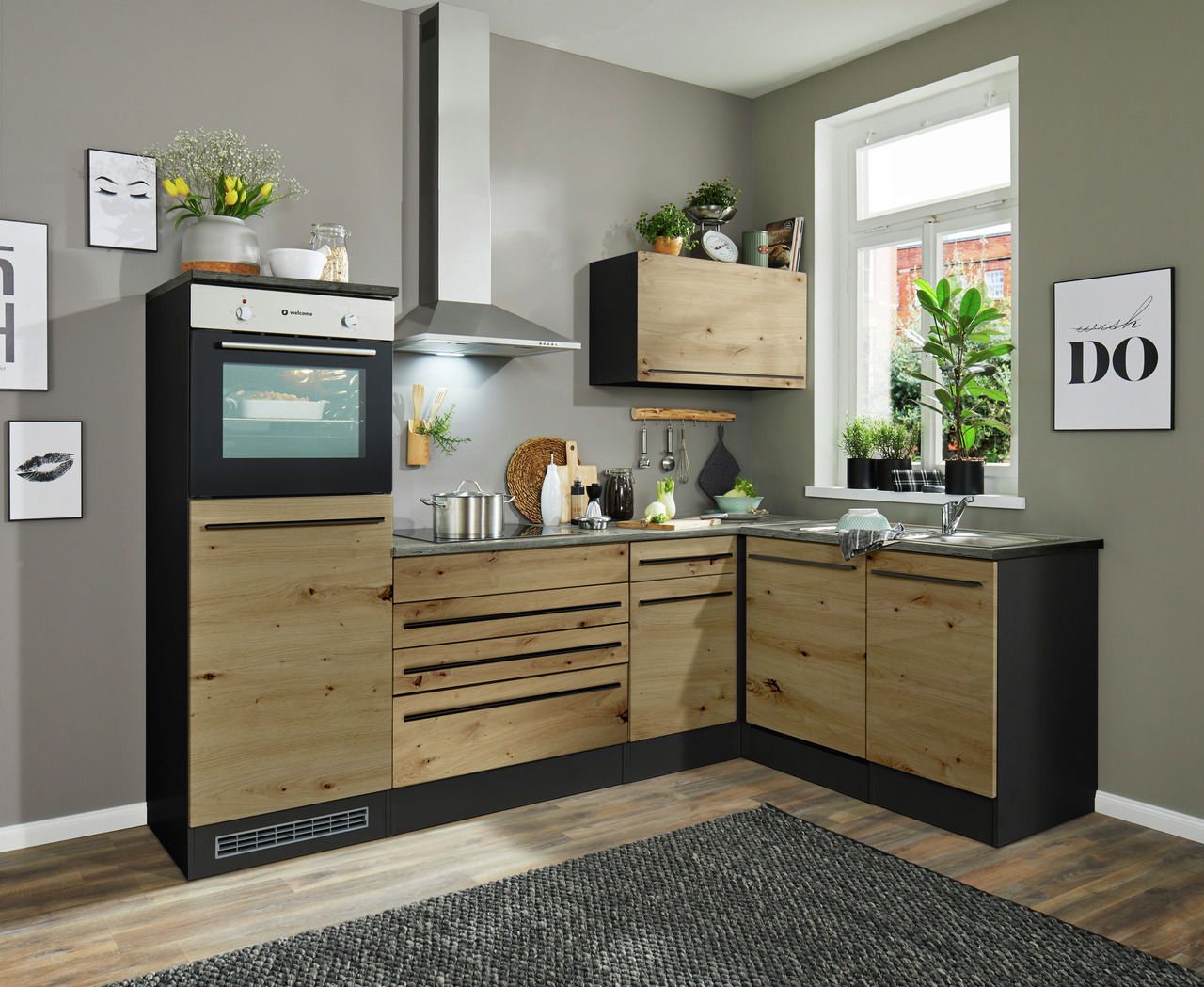 Yourkitchen Eckunterschrank JAZZ