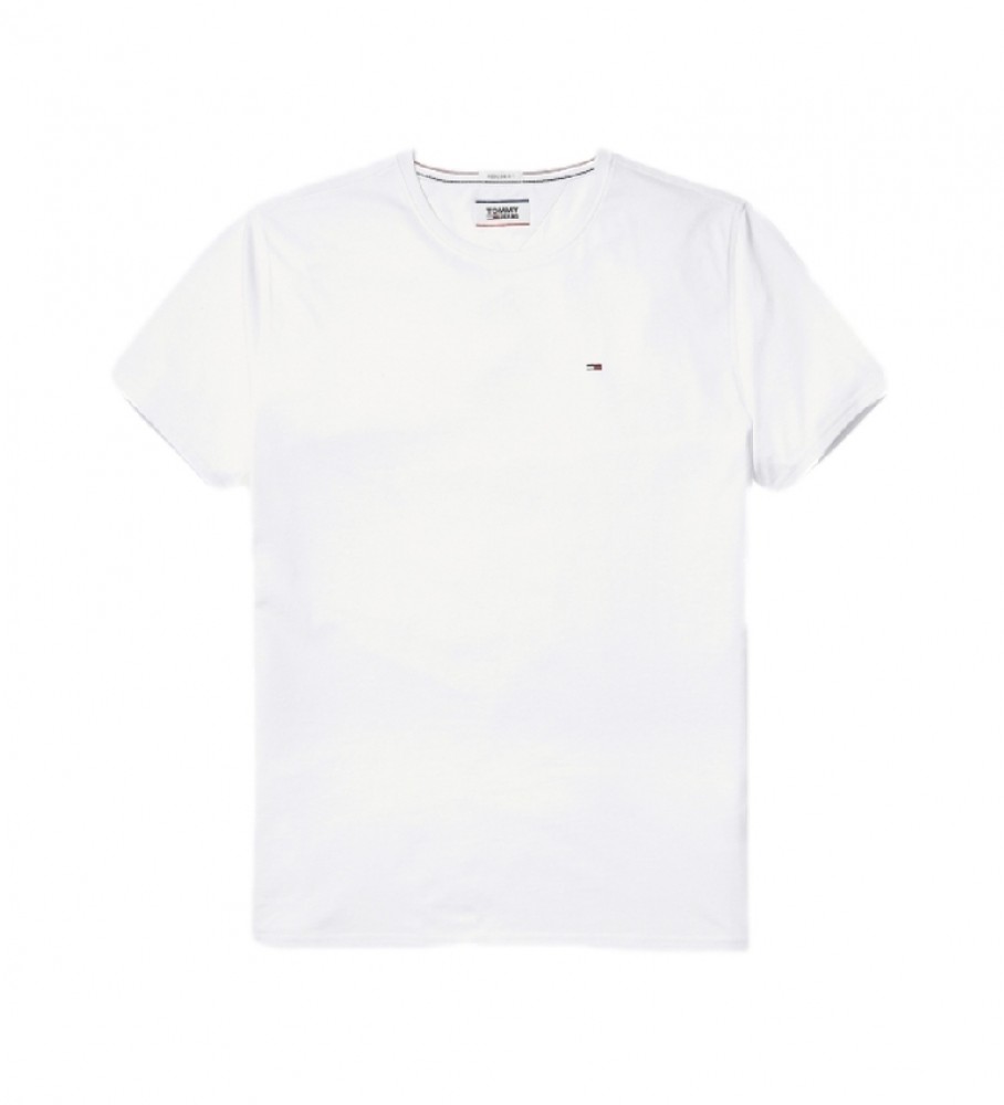 Camiseta Tommy Jeans Original TJM Branca Jersey