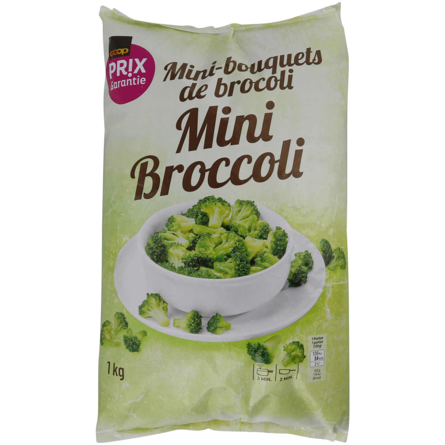 Prix Garantie mini Broccoli