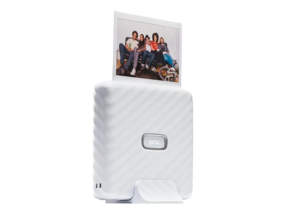 Fujifilm instax Link Wide - Printer - farve - LED - 86 x 108 mm op til 5 udskrifter/min (farve) - kapacitet: 10 fotos - Bluetooth 4.2 LE - askehvid