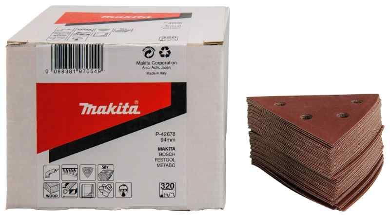 Makita P-42678 Schuurvel K320 Red Velcro
