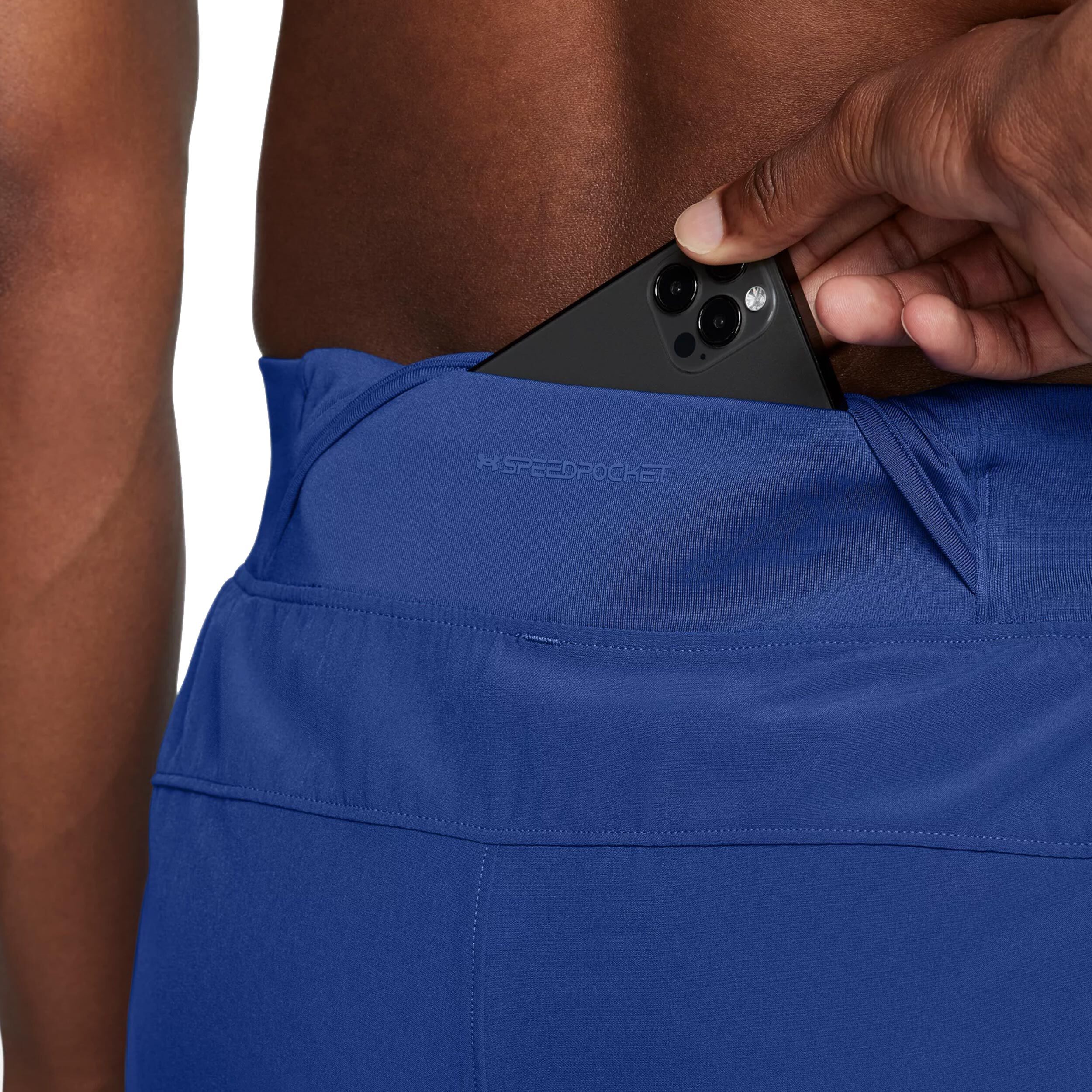 Under Armour Launch Pro 5in Shorts Hommes - Bleu