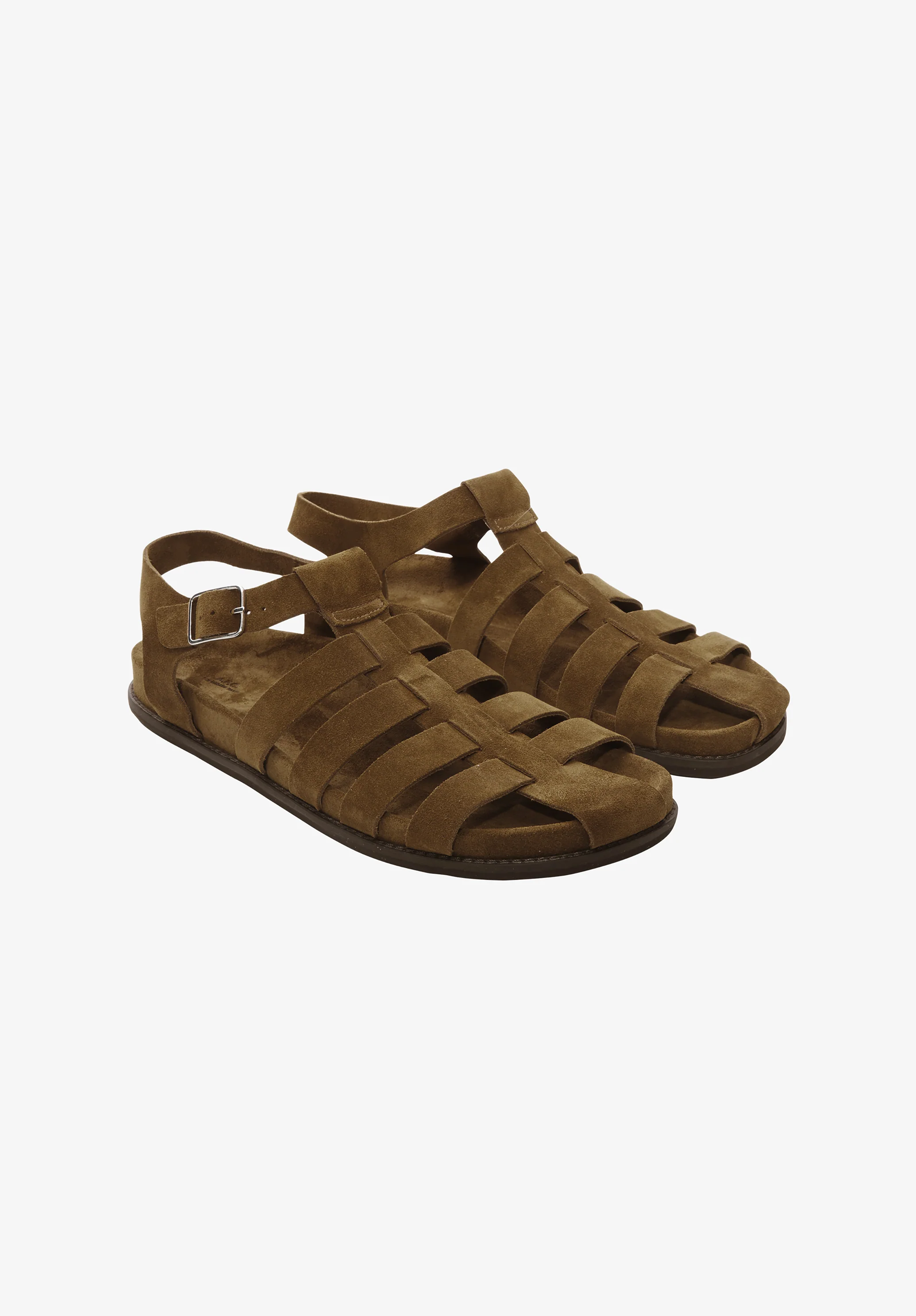 sandales fisherman F - Taupe