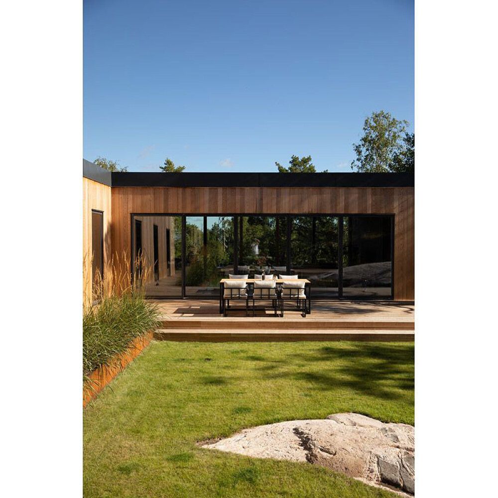 SPISEGRUPPE SENSUM EKSJÖ BOARD + 6 STOLER EKSJÖ TEAK