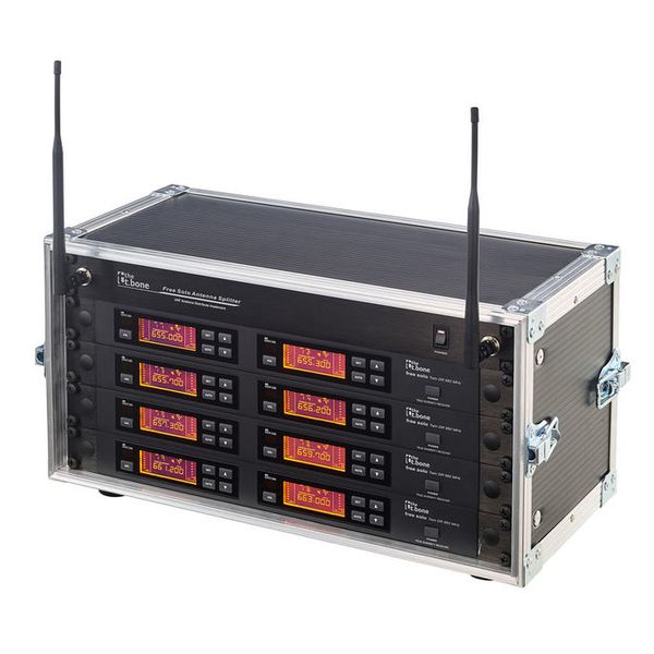 the t.bone free solo PT 660 MHz/8 CH Rack