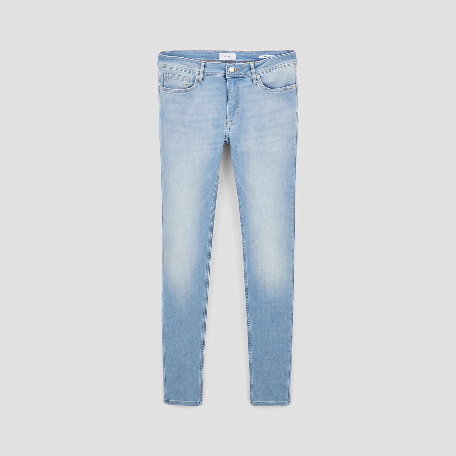 Jean skinny 3 longueurs Bleu