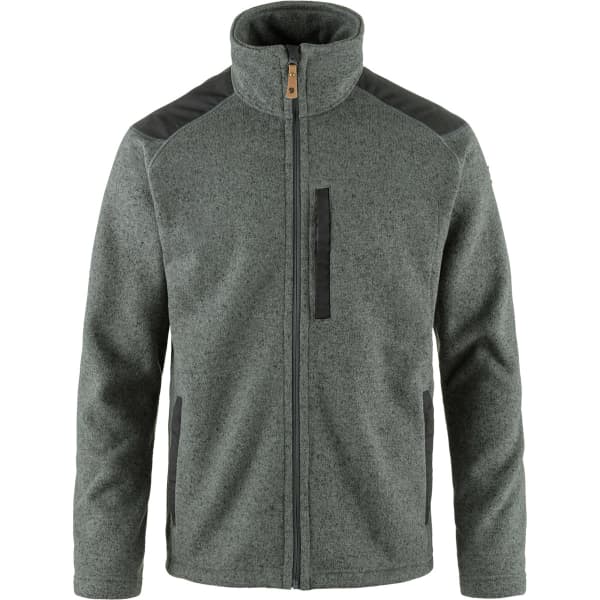Veste polaire randonnée FJALLRAVEN BUCK FLEECE M GREY-MELANGE