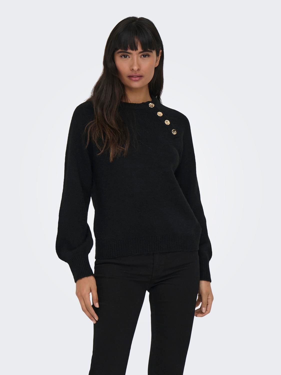 ONLEMMA Strickpullover Black