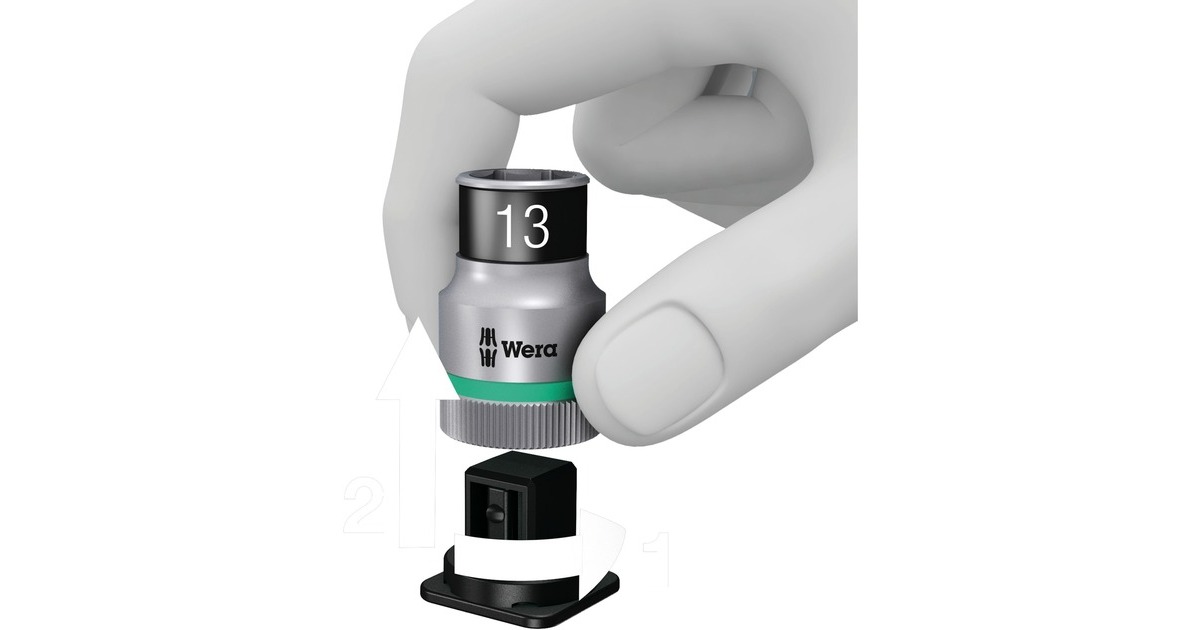 Wera8790 HMC HF 1 Zyklop Steeksleutelinzet-set dopsleutel  (10-delig)