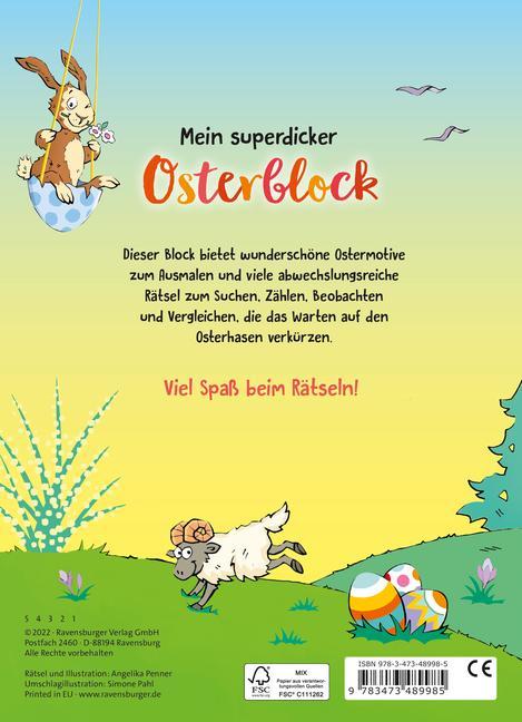Mein superdicker Osterblock