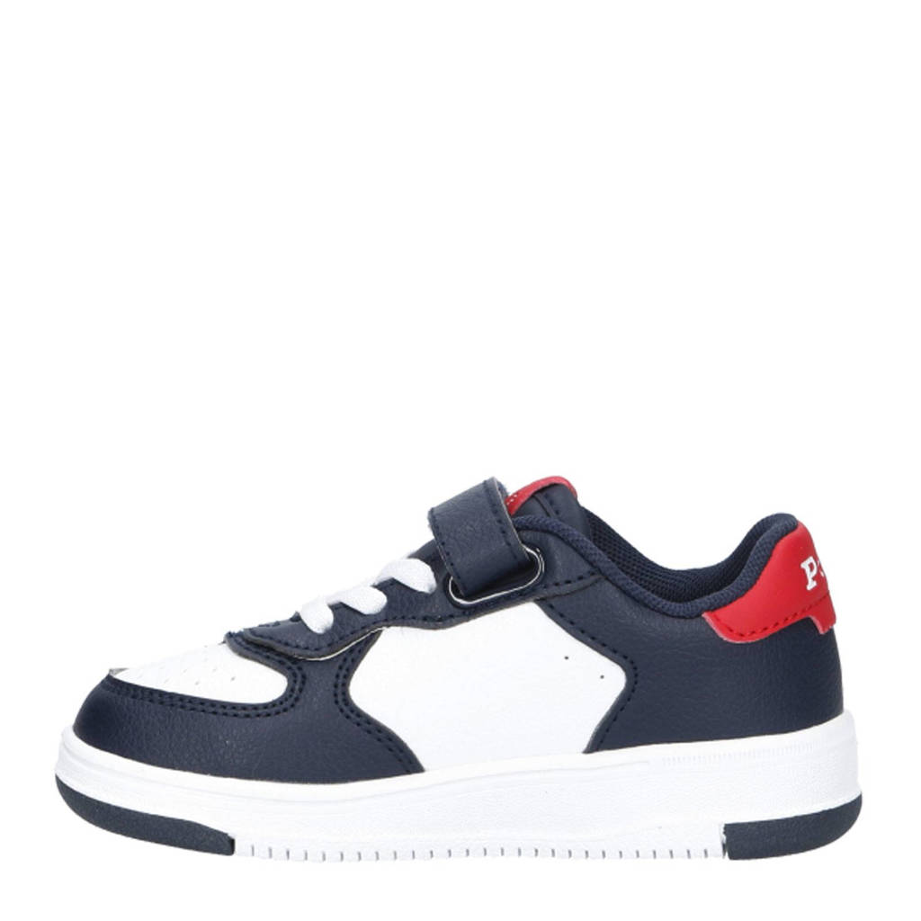 Ralph Lauren Masters Court Bear PS Kleuter sneakers donkerblauw/wit
