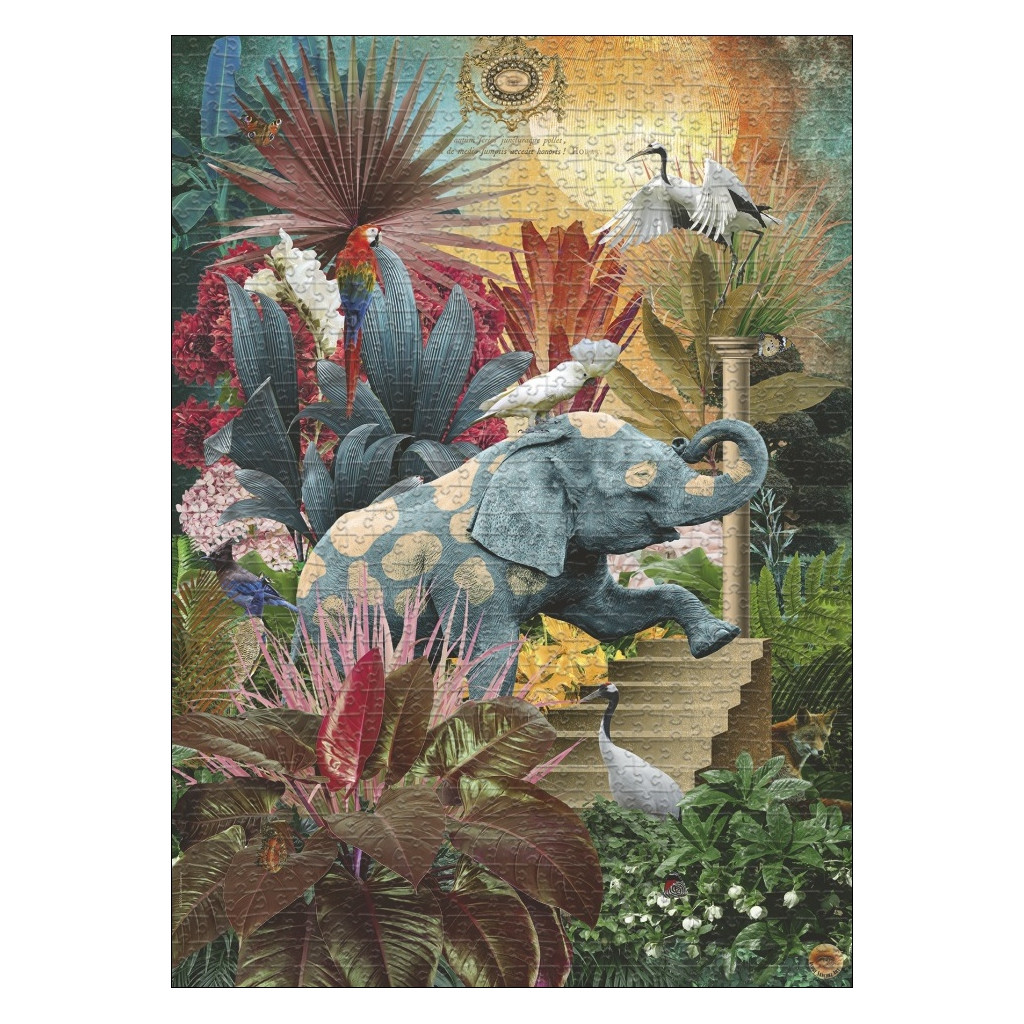 Puzzle - Fauna Fantasies Elephantaisy - 1000 Pièces