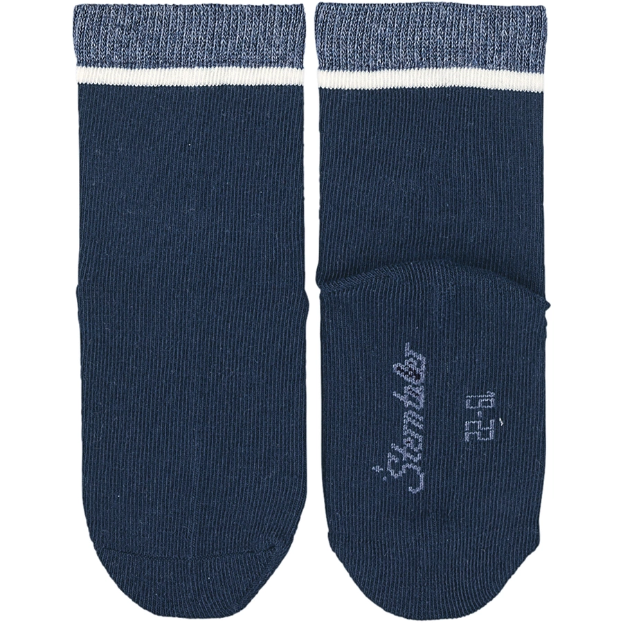 Sterntaler Baby-Söckchen 3er-Pack Bär tintenblau