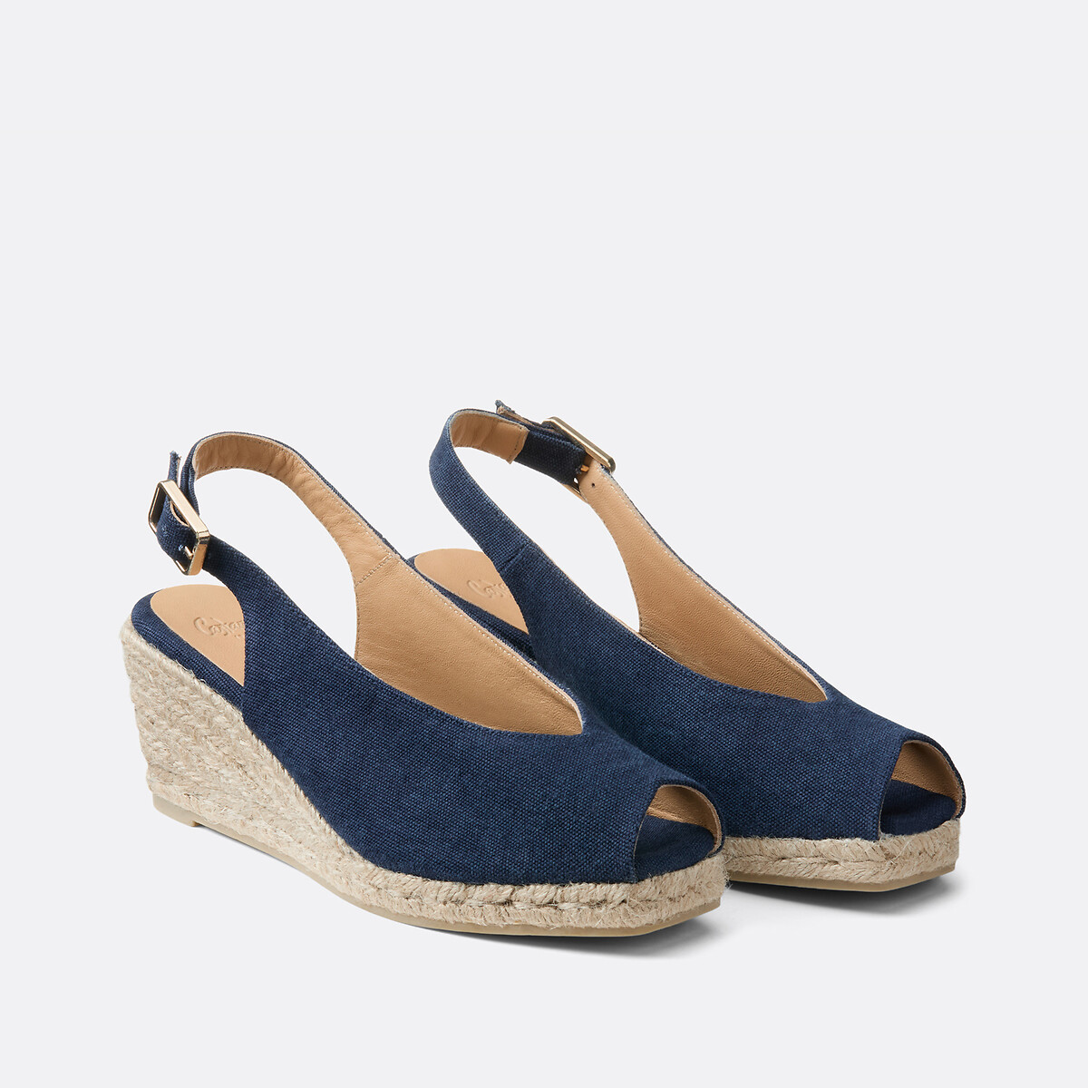 CASTANER<br>Espadrilles com tira no calcanhar e salto plataforma Dosalia