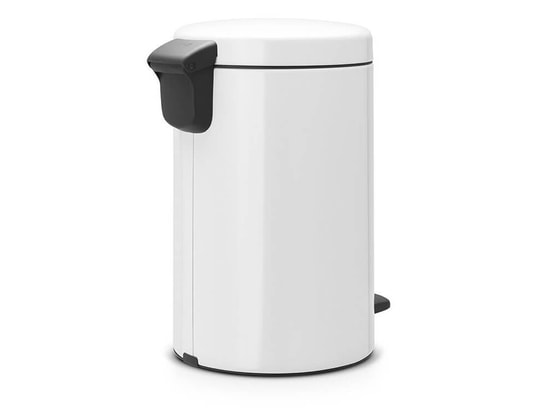 BRABANTIA - Poubelle à pédale 12l blanc - 113864