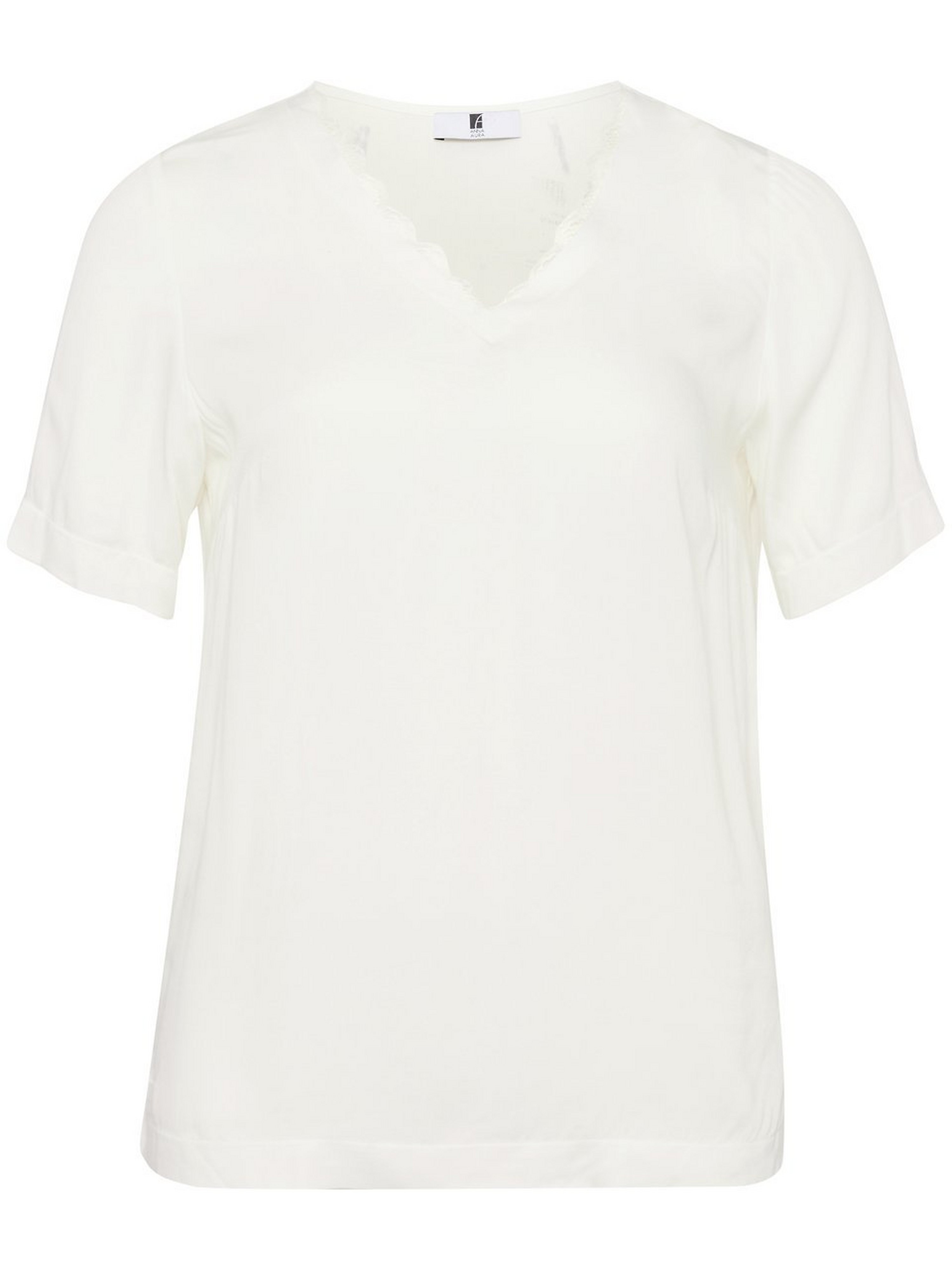 Bluse mit V-Ausschnitt