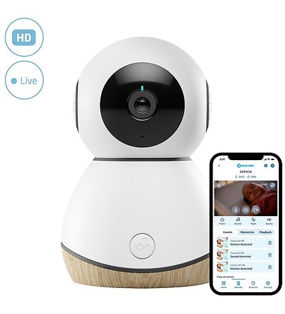 Maxi-Cosi Babyphone m. WLAN - Connected Home - See - Weiß