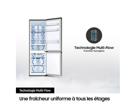 SAMSUNG - Réfrigérateur congélateur encastrable BRB70F26DES0, 267 litres, Nofrost, Wi-fi