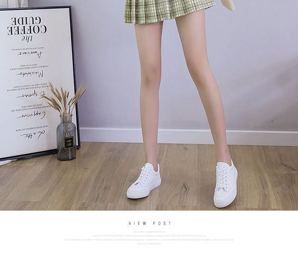 Niji Smile - Geplooide geruite rok met ingezette shorts