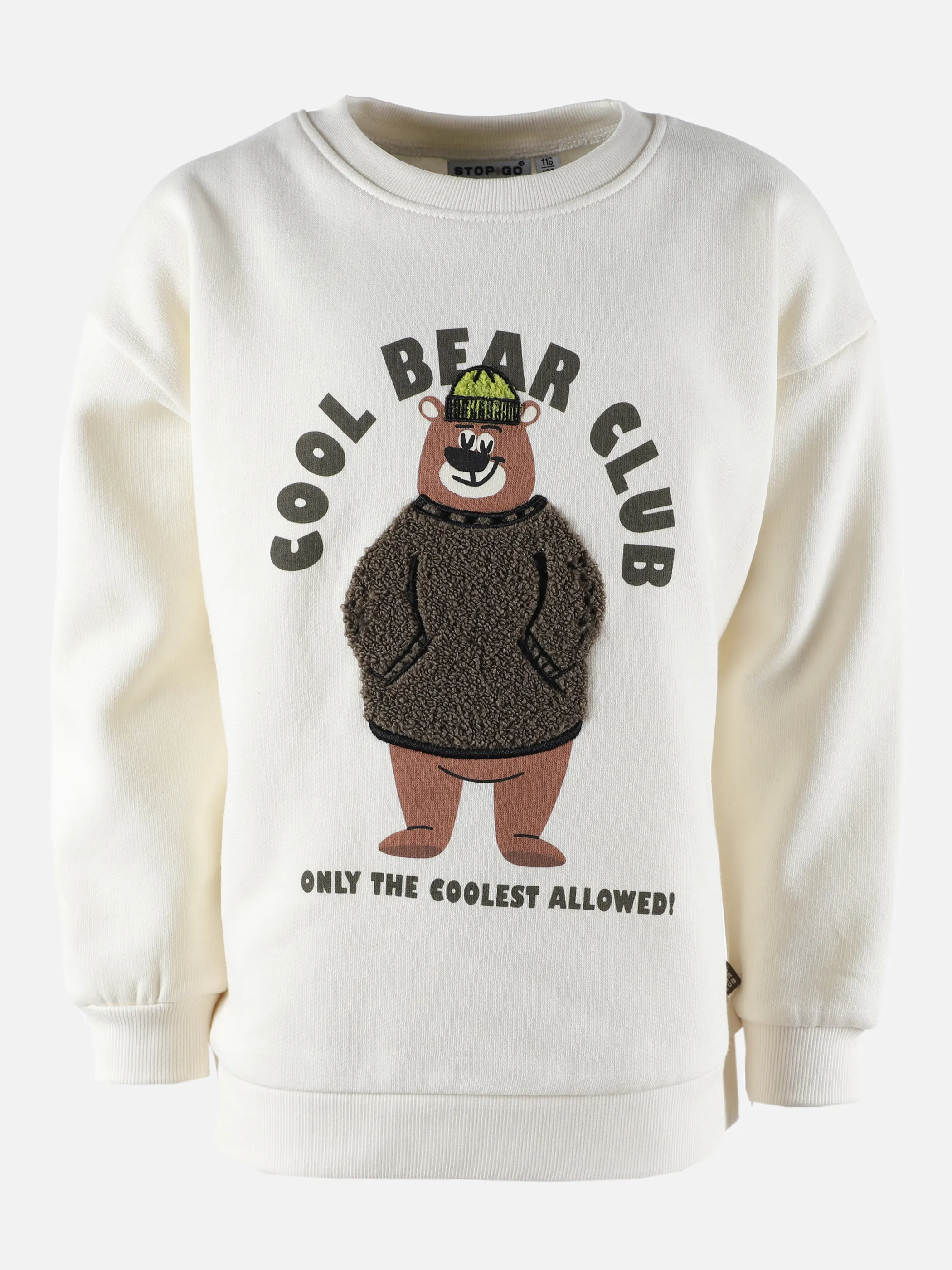 Jungen Sweatshirt mit lustigem Frontbild
