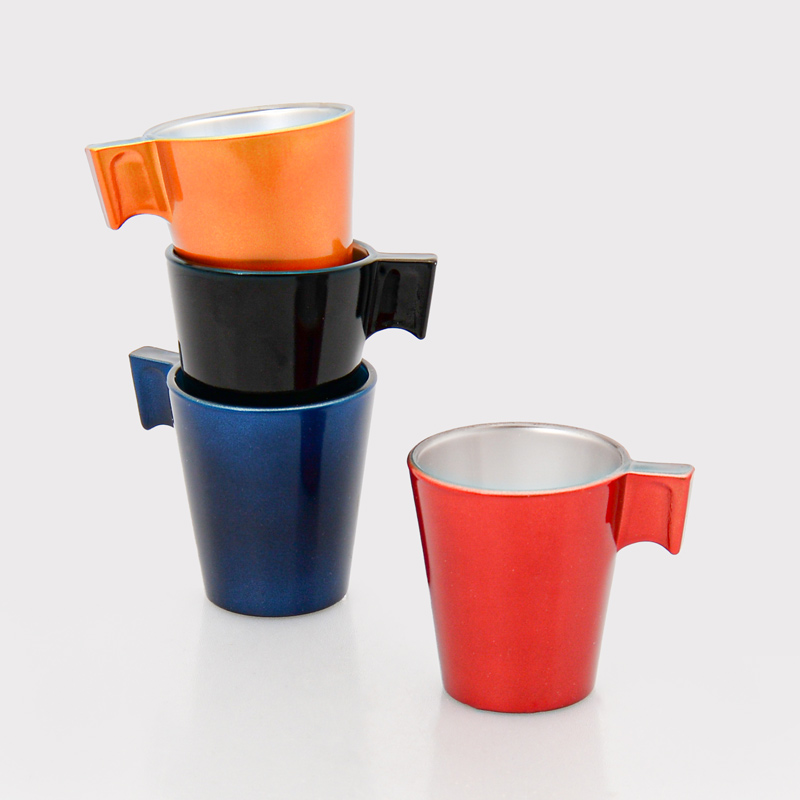 Lot de 4 tasses 'Flashy' à expresso