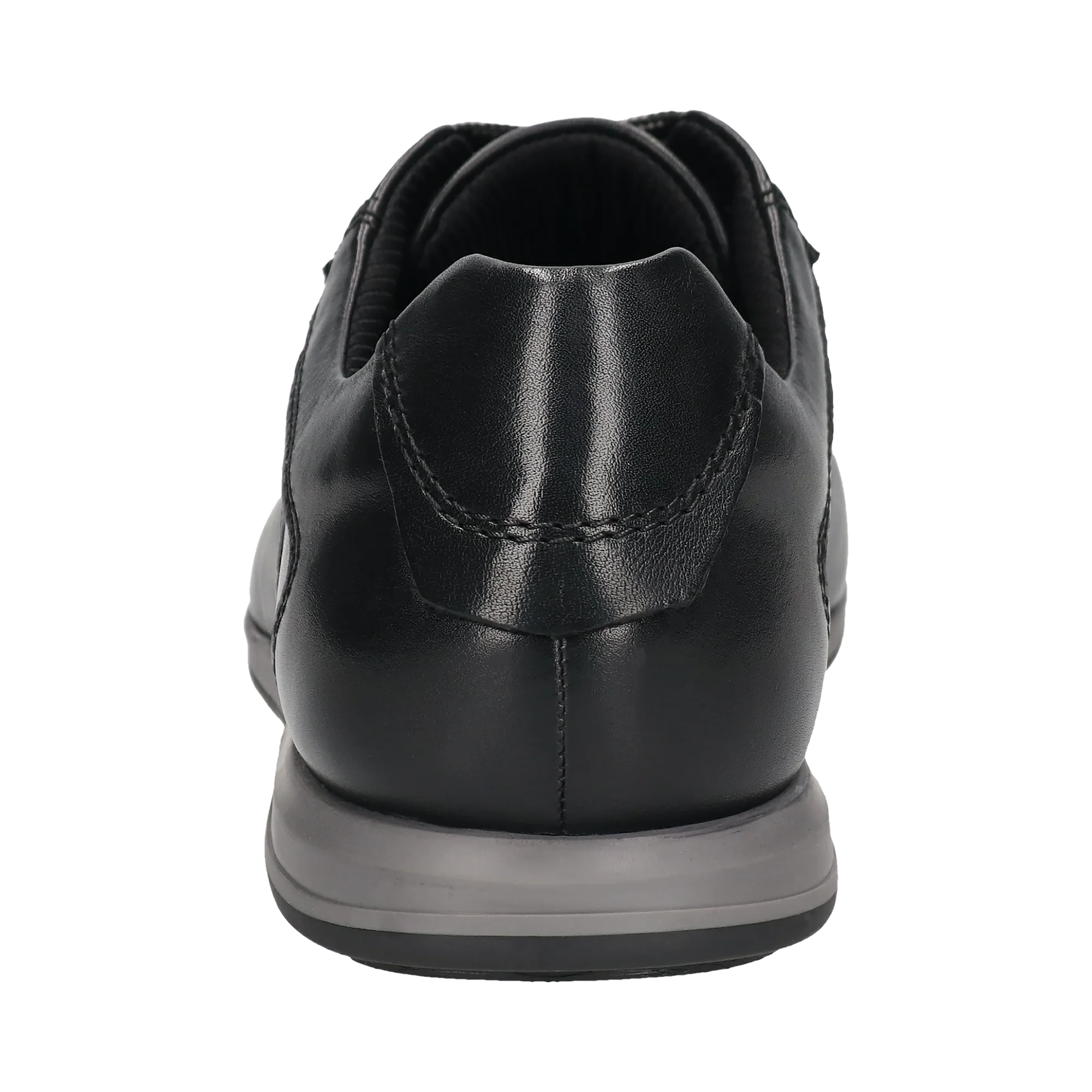 Leder Sneaker schwarz